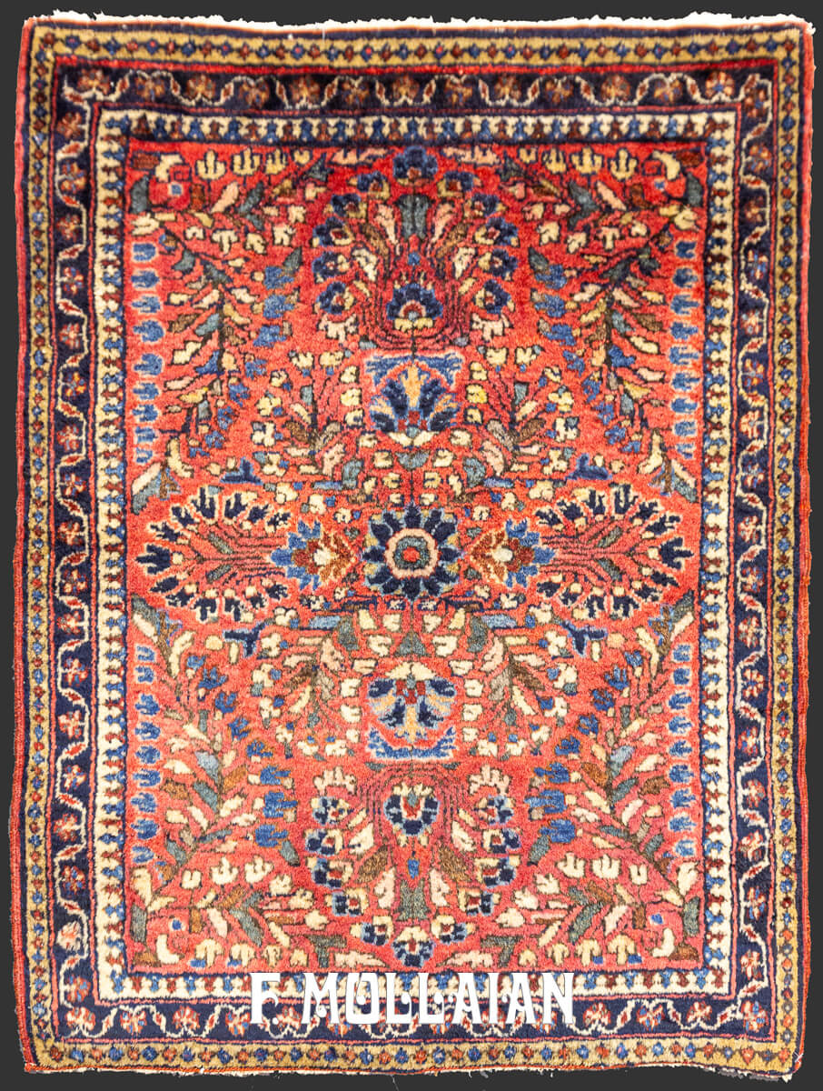 Sarouk Rug Floral Design n°:111680